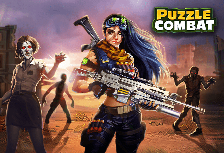 Puzzle Combat Game Screenshot