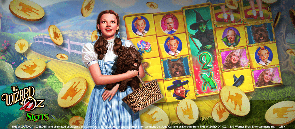Wizard of Oz Slots Hero Image